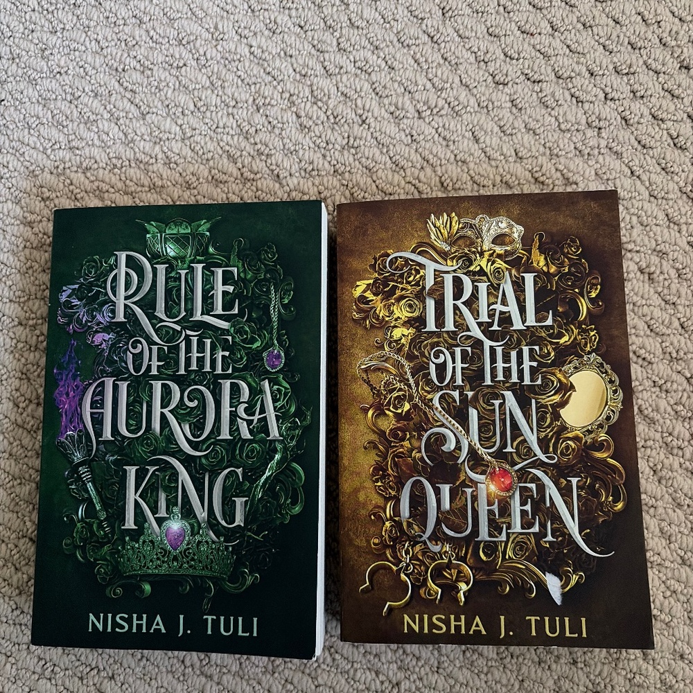 Books Two Nisha J. Tuli Rule of the Aurora King and Trial of the Sun Queen